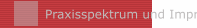 Praxisspektrum und Impressum / Datenschutzerkl&auml;rung